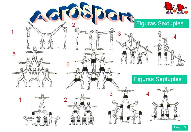 Acrosport figuras de 6 y 7 - Imagui