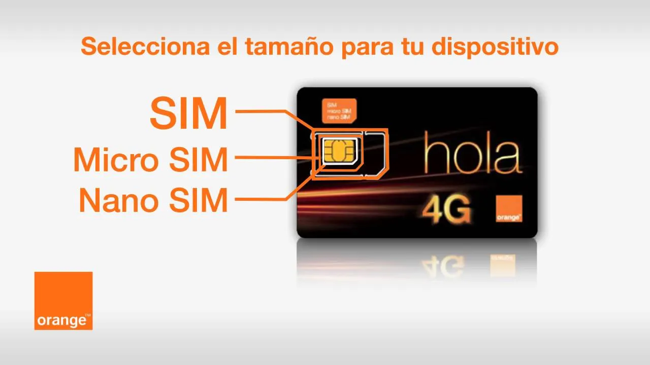 Cómo activar la nueva tarjeta SIM 4G - Ayuda Orange