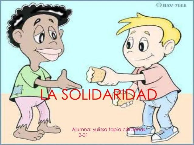 Actividad 6( la solidaridad)