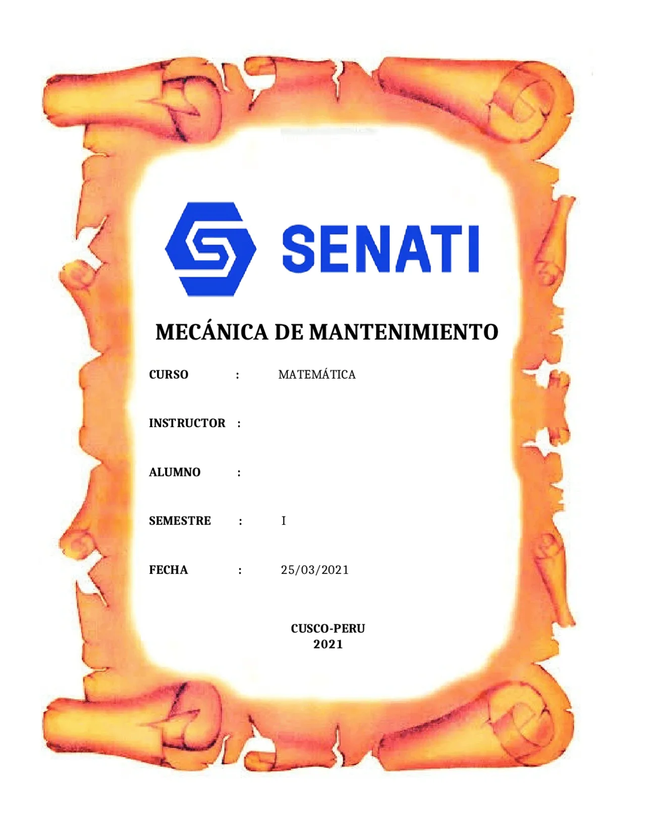 Actividad entregable 1 de matemática senati | Exercícios de Matemática |  Docsity