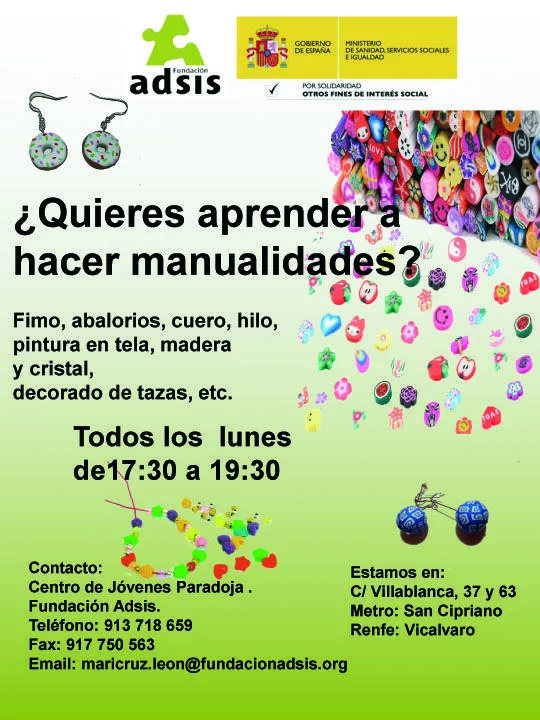 Nueva actividad de ocio educativo para jóvenes: Manualidades ...