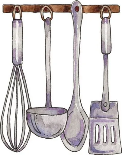 Imagenes de trastes de cocina dobujos - Imagui