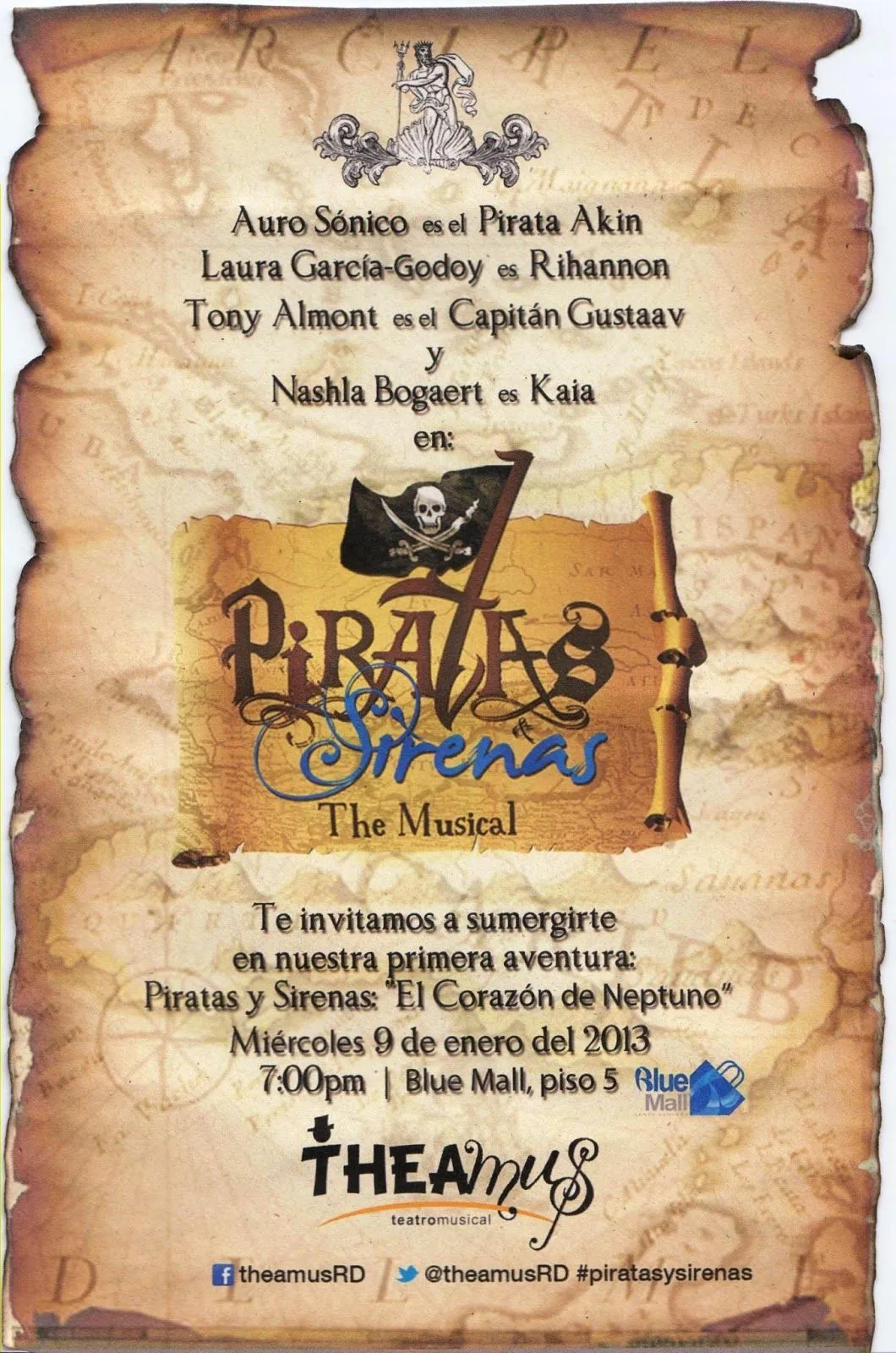 actividades artísticas: Invitación Rueda de Prensa Piratas Sirenas ...