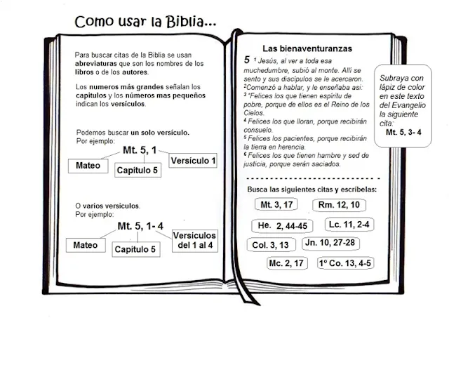 Actividades de la biblia para niños - Imagui