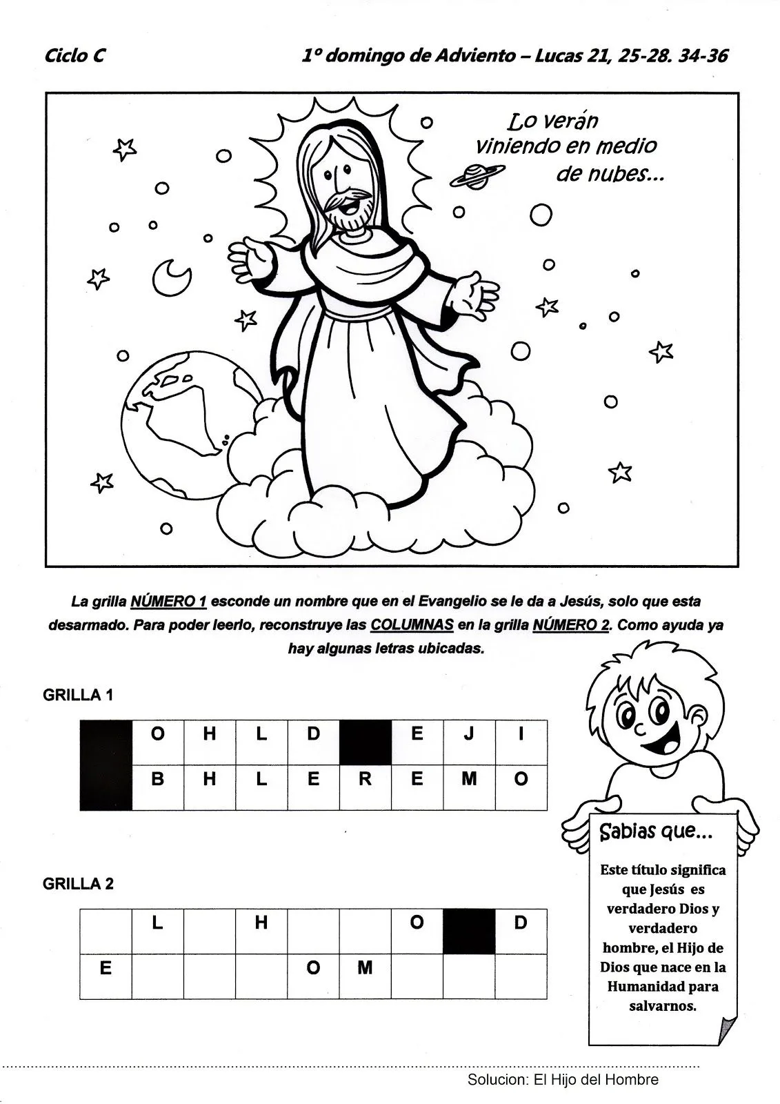 Actividades cristianas para niños - Imagui