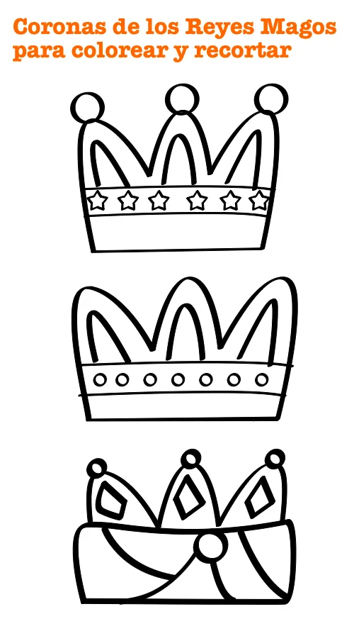 Plantillas para coronas de rey - Imagui