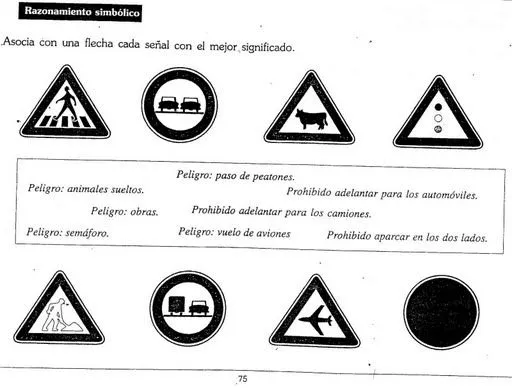 Actividades Escolares: actividades de educación vial para el aula