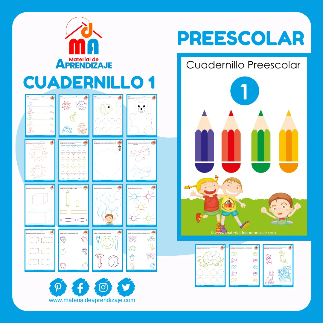 Actividades para infantil Cuadernillo 1