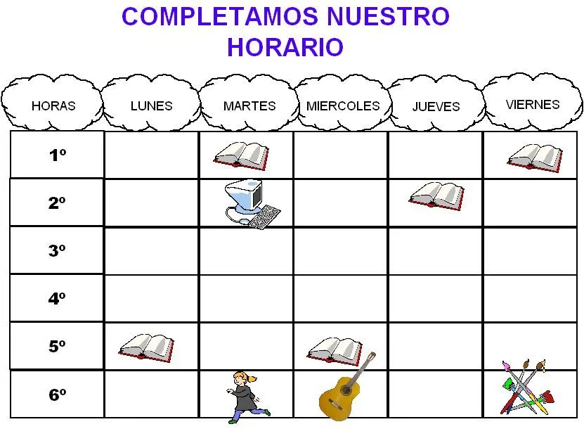 Actividades Informática: 1º Grado