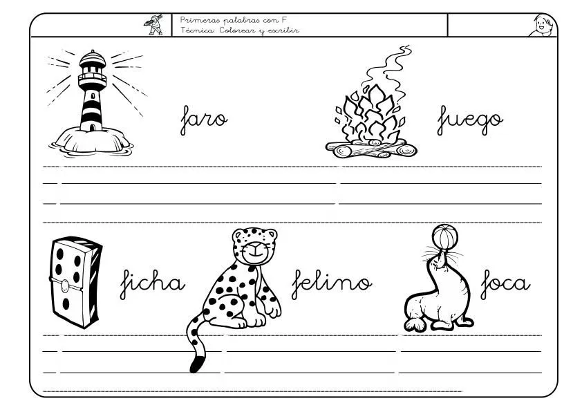 ACTIVIDADES DE LECTO-ESCRITURA II - El blog de LUIS LORA