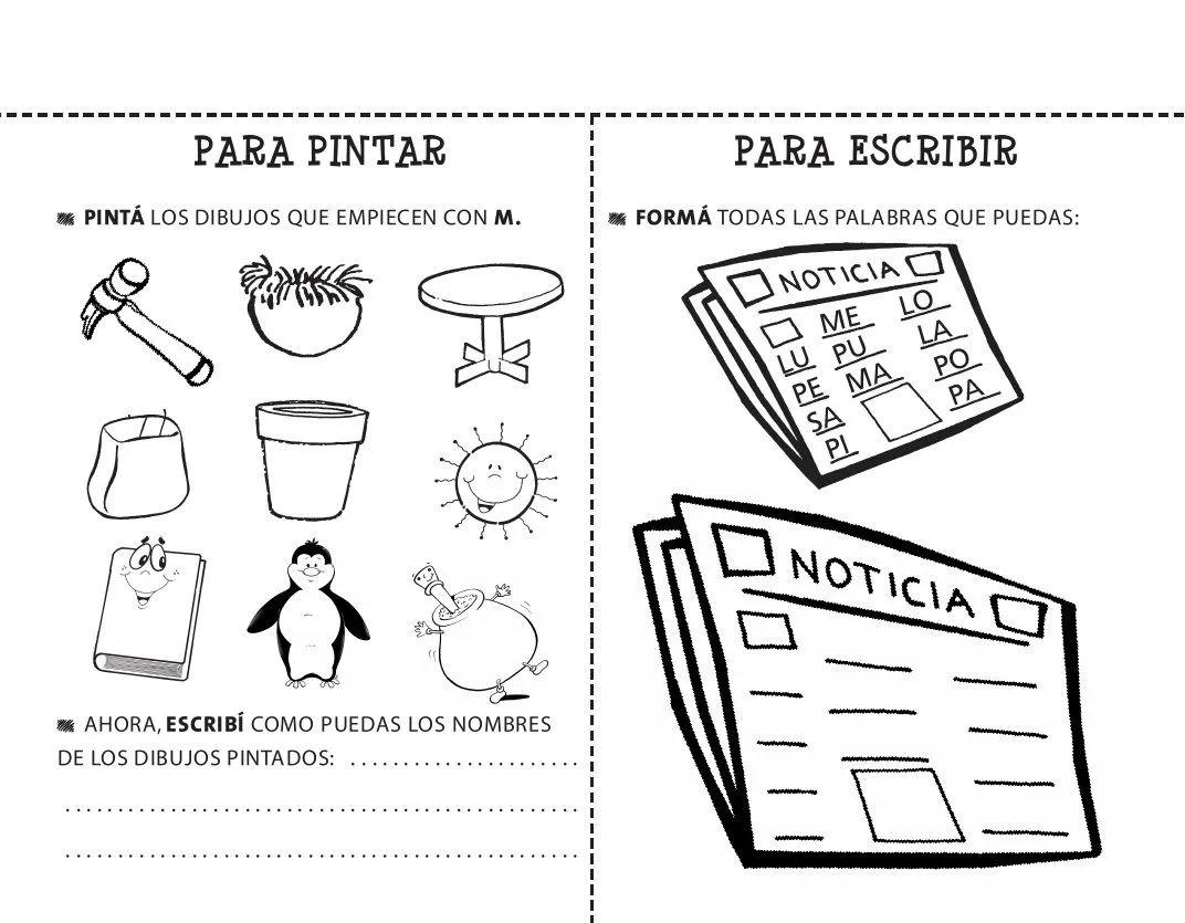 ACTIVIDADES CON LA LETRA I - Imagui