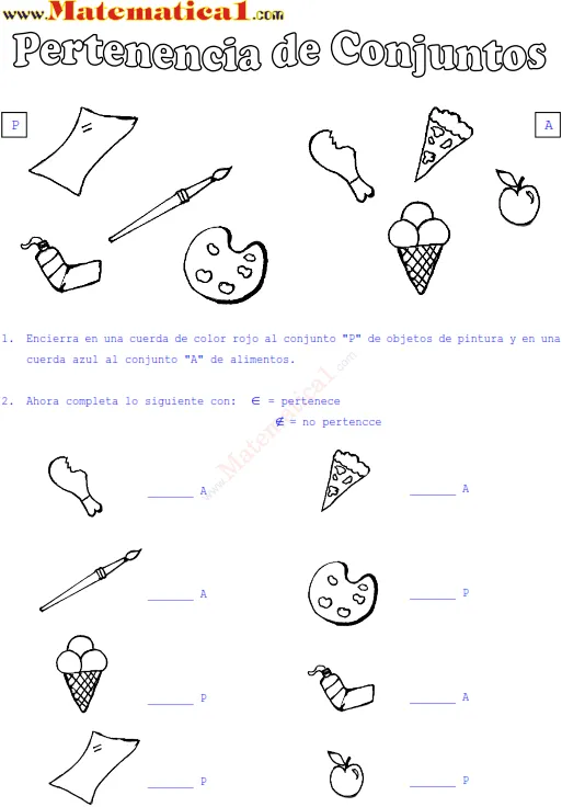 Actividades de matematica de primer grado - Imagui