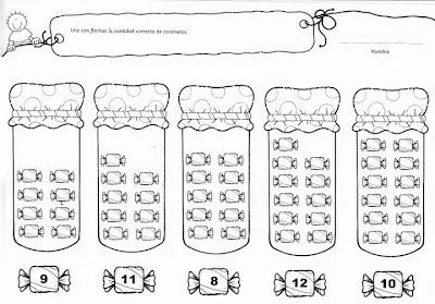 Actividades de matematica para niños de preescolar - Imagui