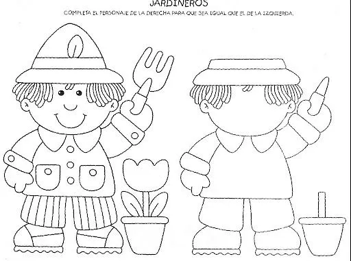 Dibujos Para Colorear De La Serie Laminas Para Completar Dibujos De