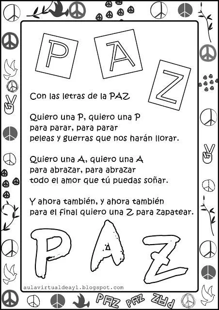 actividades día de la paz - Buscar con Google | CONVIVENCIA ...