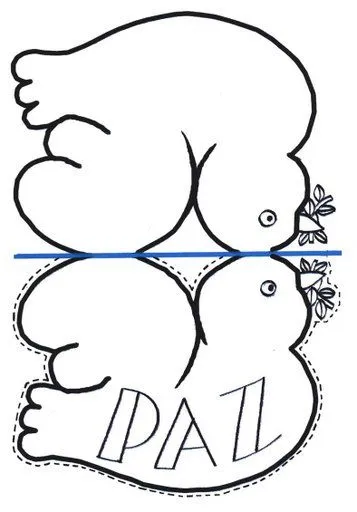 ACTIVIDADES DIA DE LA PAZ PALOMAS DE LA PAZ