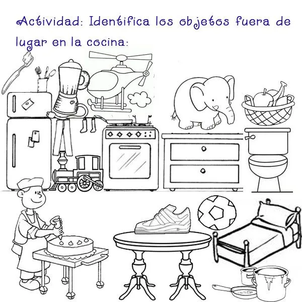 ACTIVIDADES DE RAZONAMIENTO PREESCOLAR - Imagui