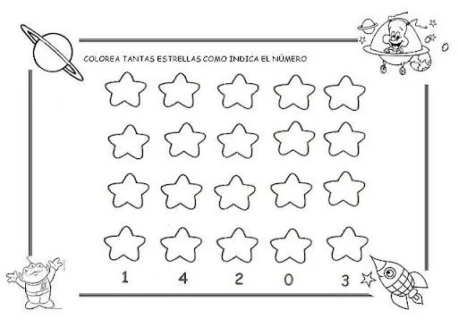 Actividades sobre el sistema solar para niños de preescolar - Imagui