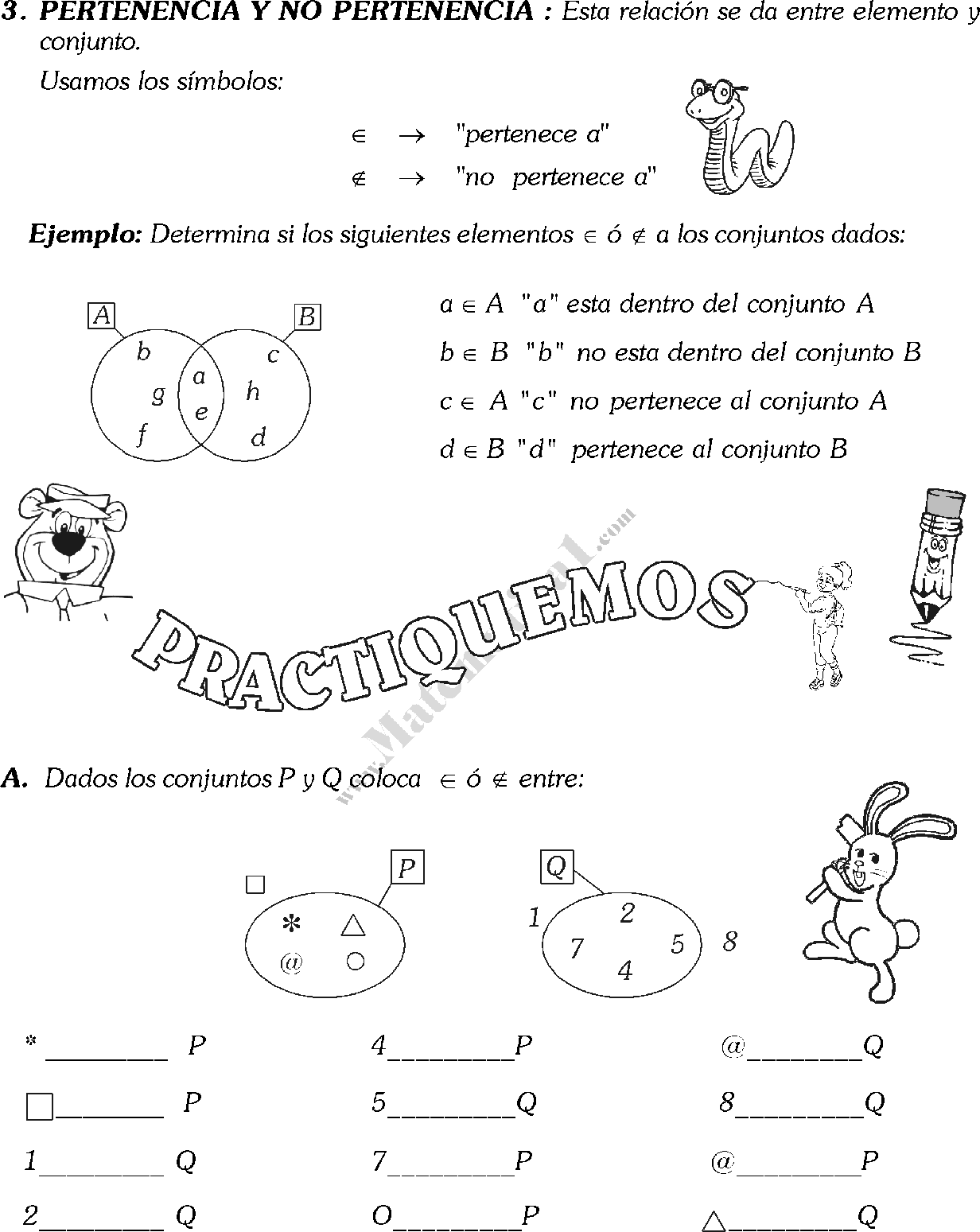 Actividades para tercer grado primaria matematica imprimir - Imagui