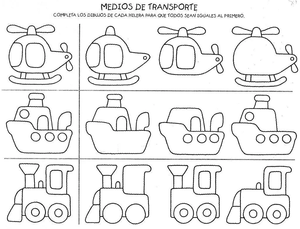 Ejercicios para colorear de vocales - Imagui