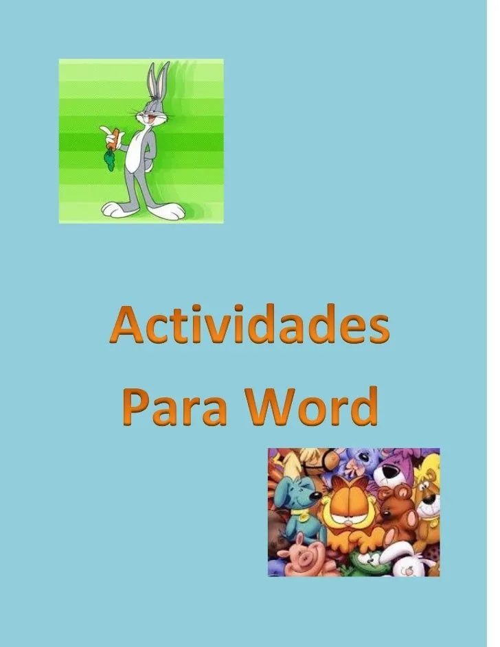 Actividades para Word