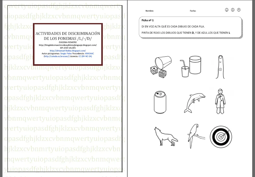 Actividadess de fonemas p - Imagui