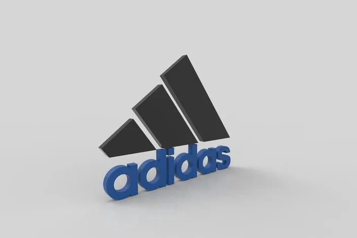 Adidas Logo - Other - 3D CAD model - GrabCAD