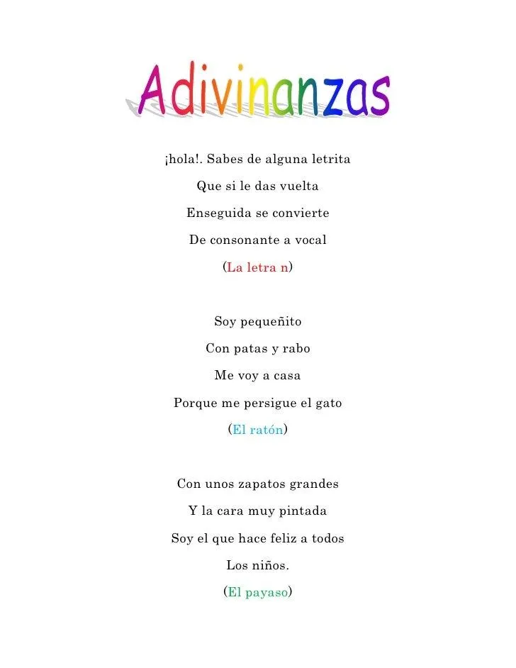 Adivinanzas k