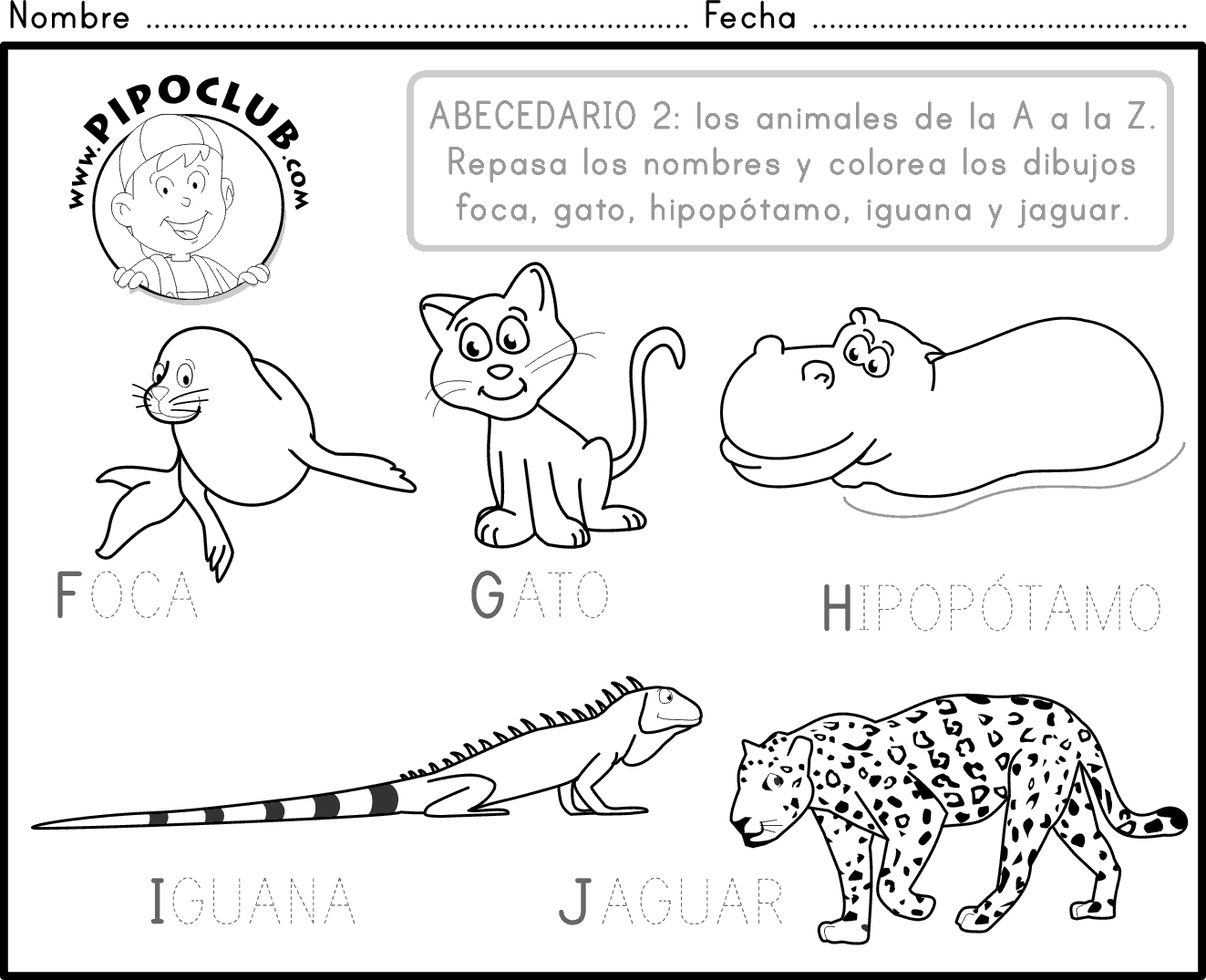 Adivinanzas para niños con dibujos para colorear - Imagui
