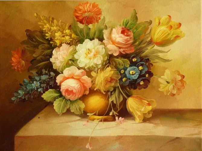 Admirar el Arte: GALERIA DE FLORES AL OLEO