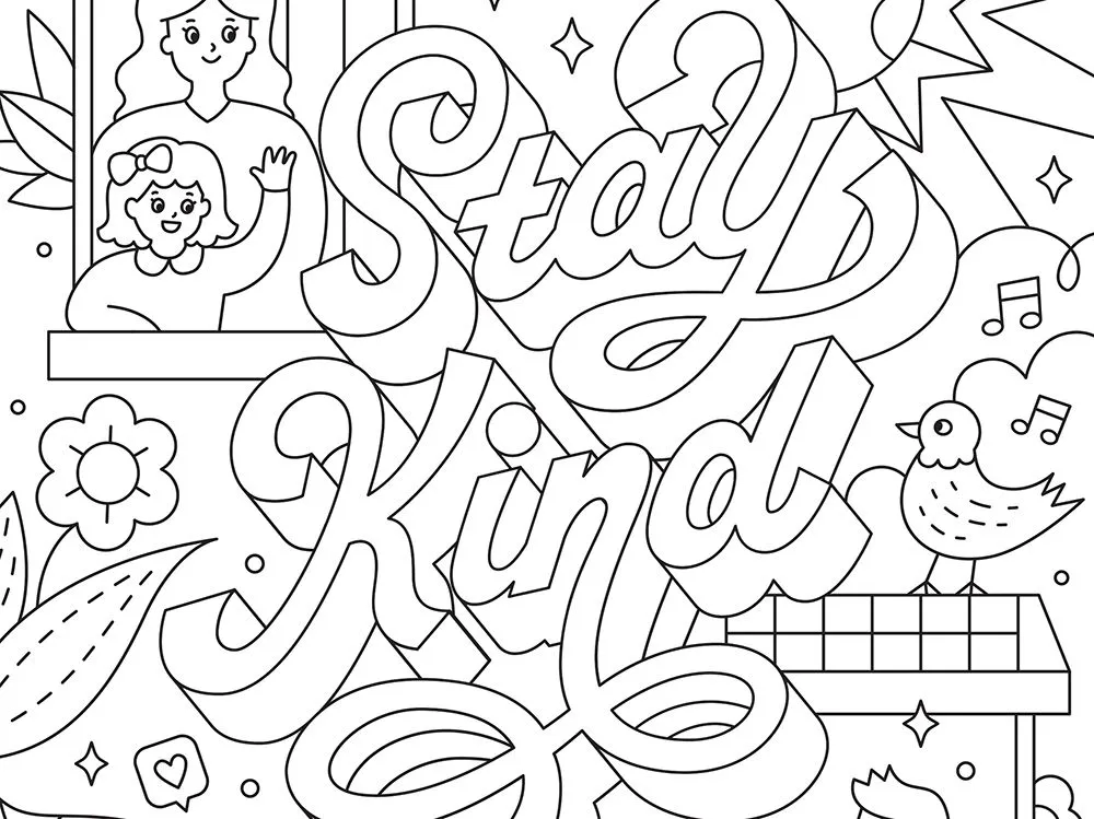 Adobe Coloring Book: las ilustraciones para colorear de descargas gratuita  de Adobe | Experimenta