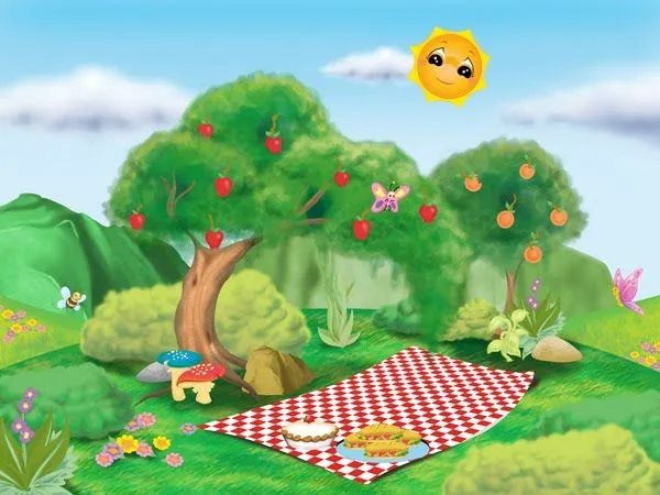 Un adorable mundo de dulces horrores: Backgrounds/