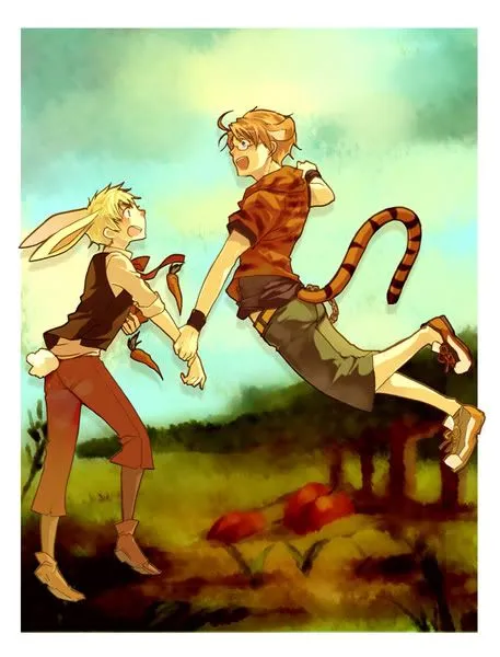 Adorable USUK/Winnie the Pooh crossover <3 ^^ <--- I never knew ...