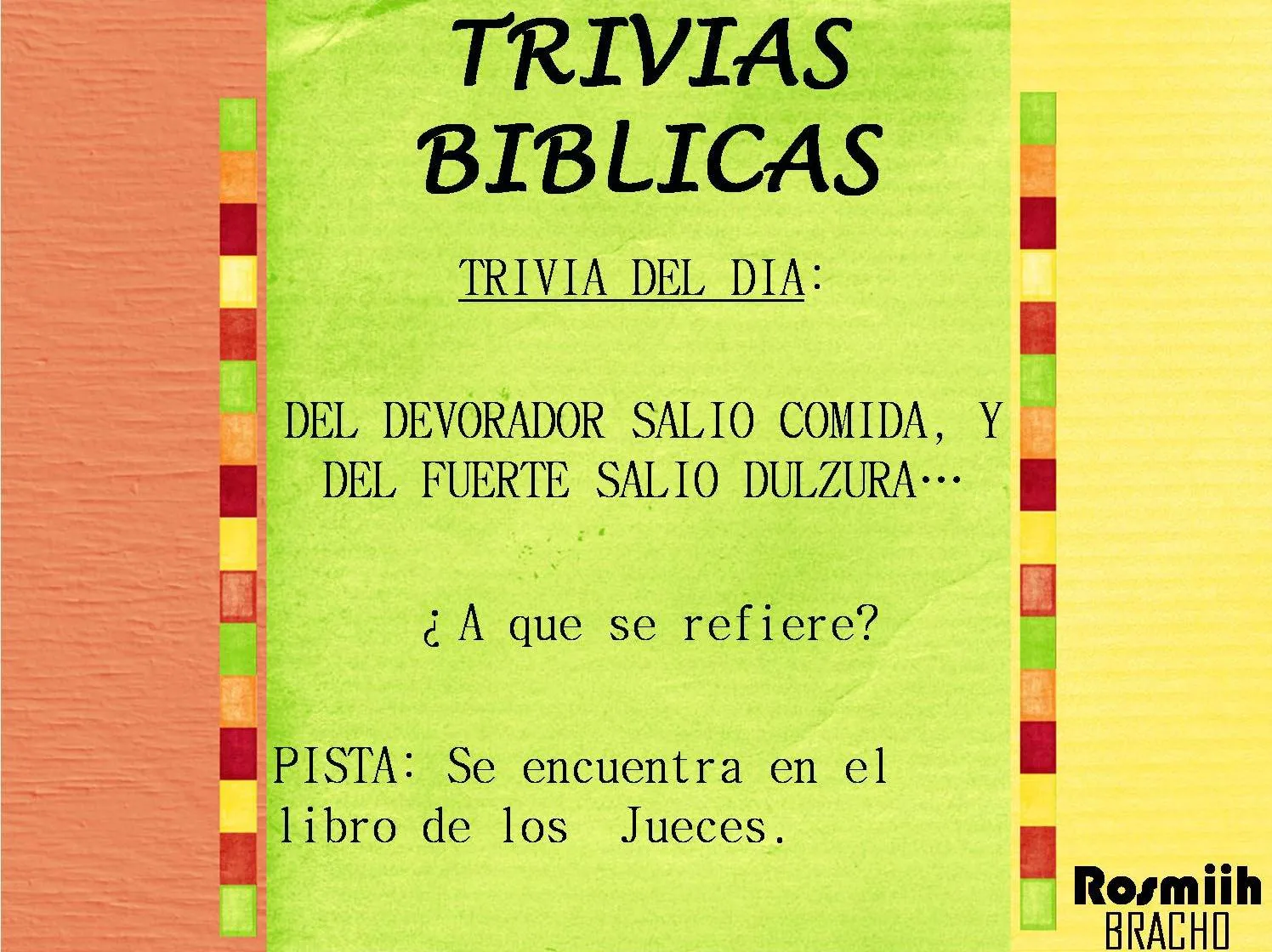 ADORADLE: TRIVIA BIBLICA