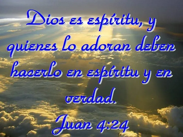 Cómo adorar a Dios en Espíritu y Verdad – Juan 4:24 | Mission ...