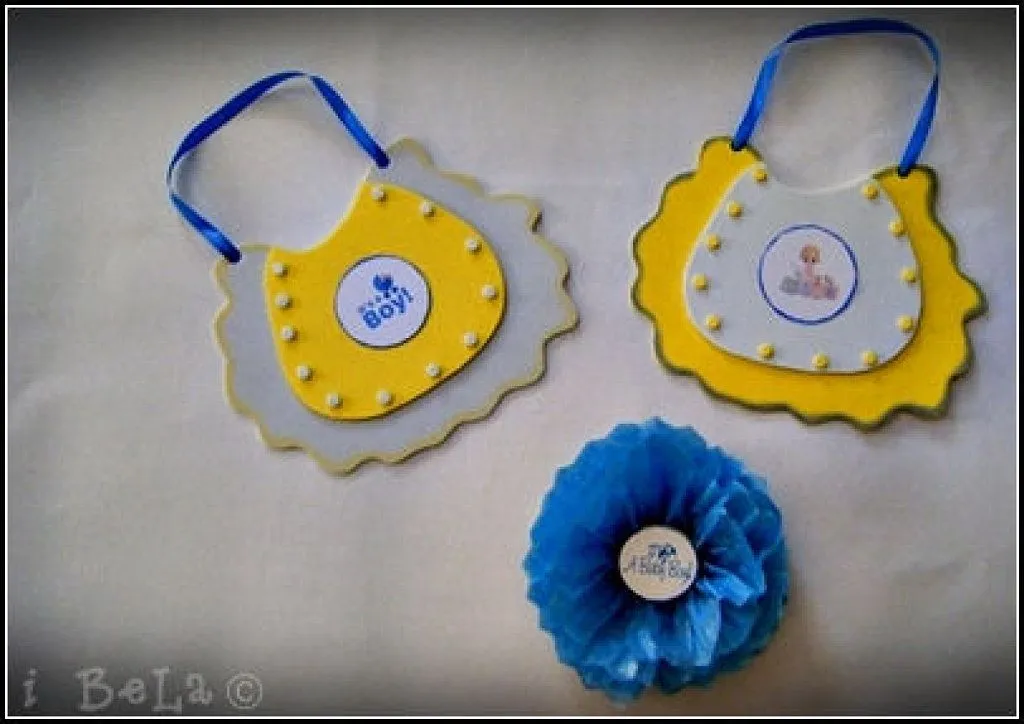 adornos baby shower foami | Aprender manualidades es facilisimo.