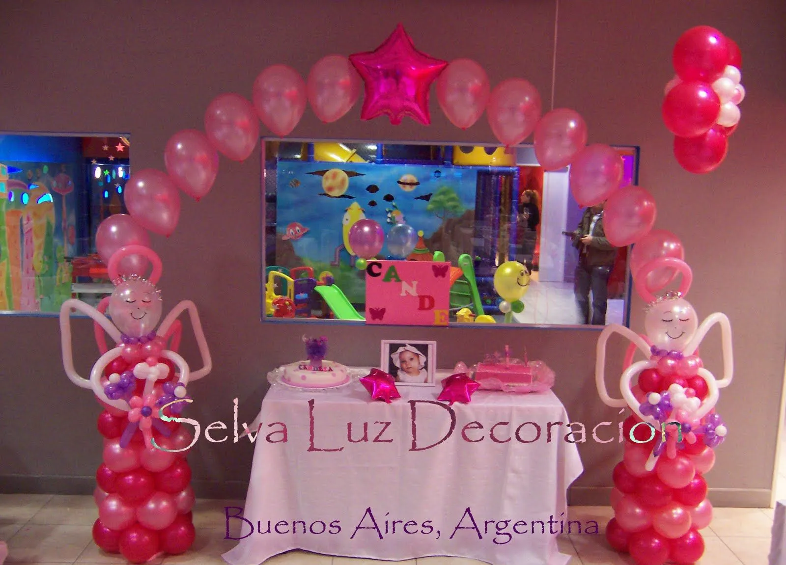 Decoraciones de ángeles para bautizo - Imagui