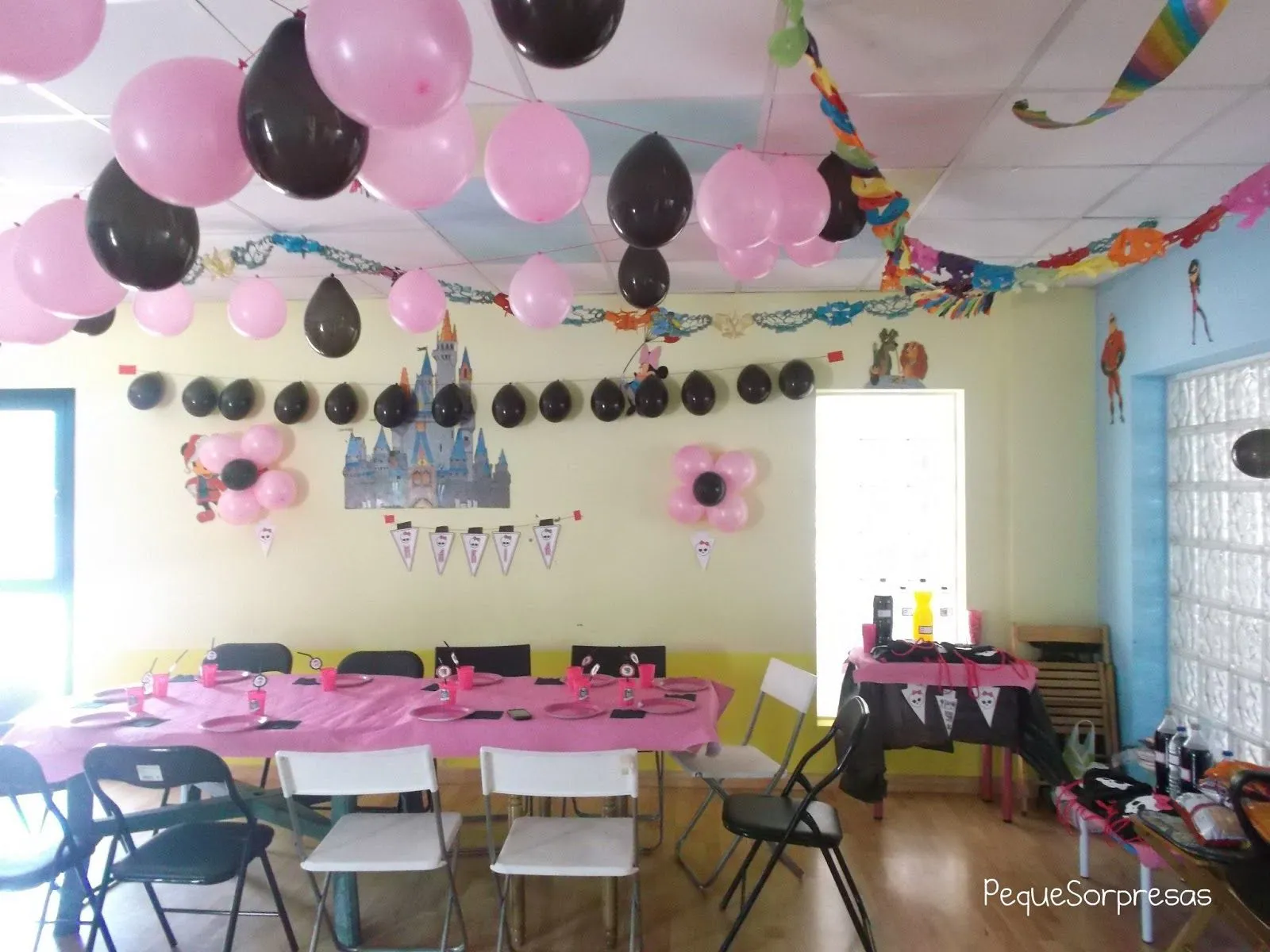 Adornos para cumpleaños caseros con globos - Imagui