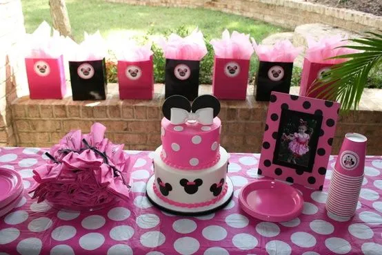 Ideas para fiestas infantiles de Minnie bebé - Imagui