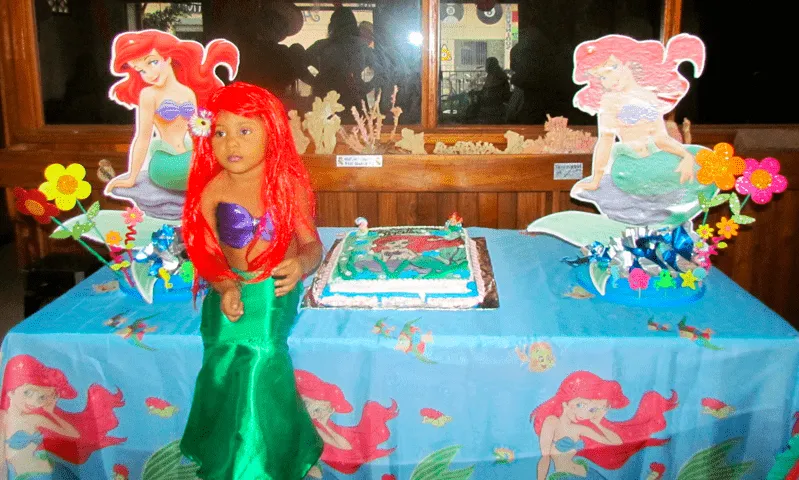 Decoración para cumpleaños de la sirenita Ariel - Imagui