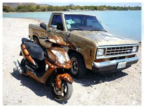 aerografia en coches – dibujos en cofres aerografiados y flamas ...