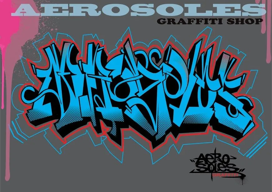 AEROSOLES GRAFFITI SHOP"