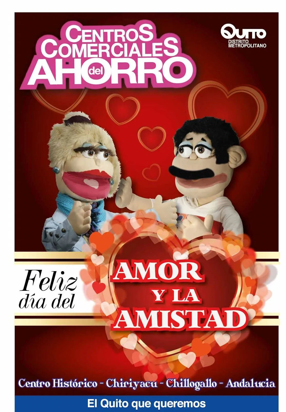 Afiche para el día del Amor y La Amistad | PORTAFOLIO