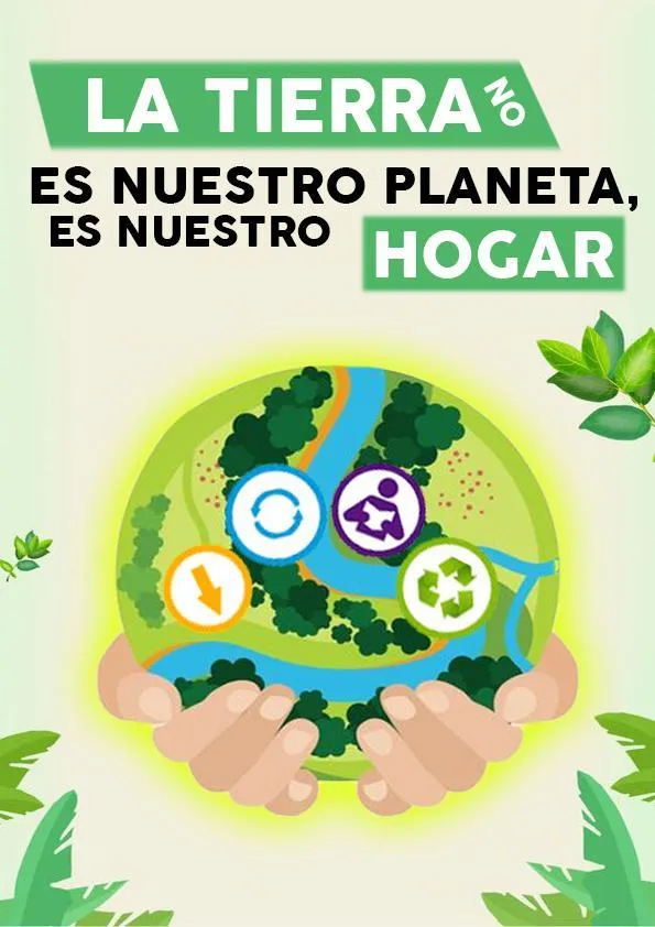 afiche referente al cuidado del medio ambiente Que puedes utilizar una de  las 4 R Y que tu lo ecplicas - Brainly.lat