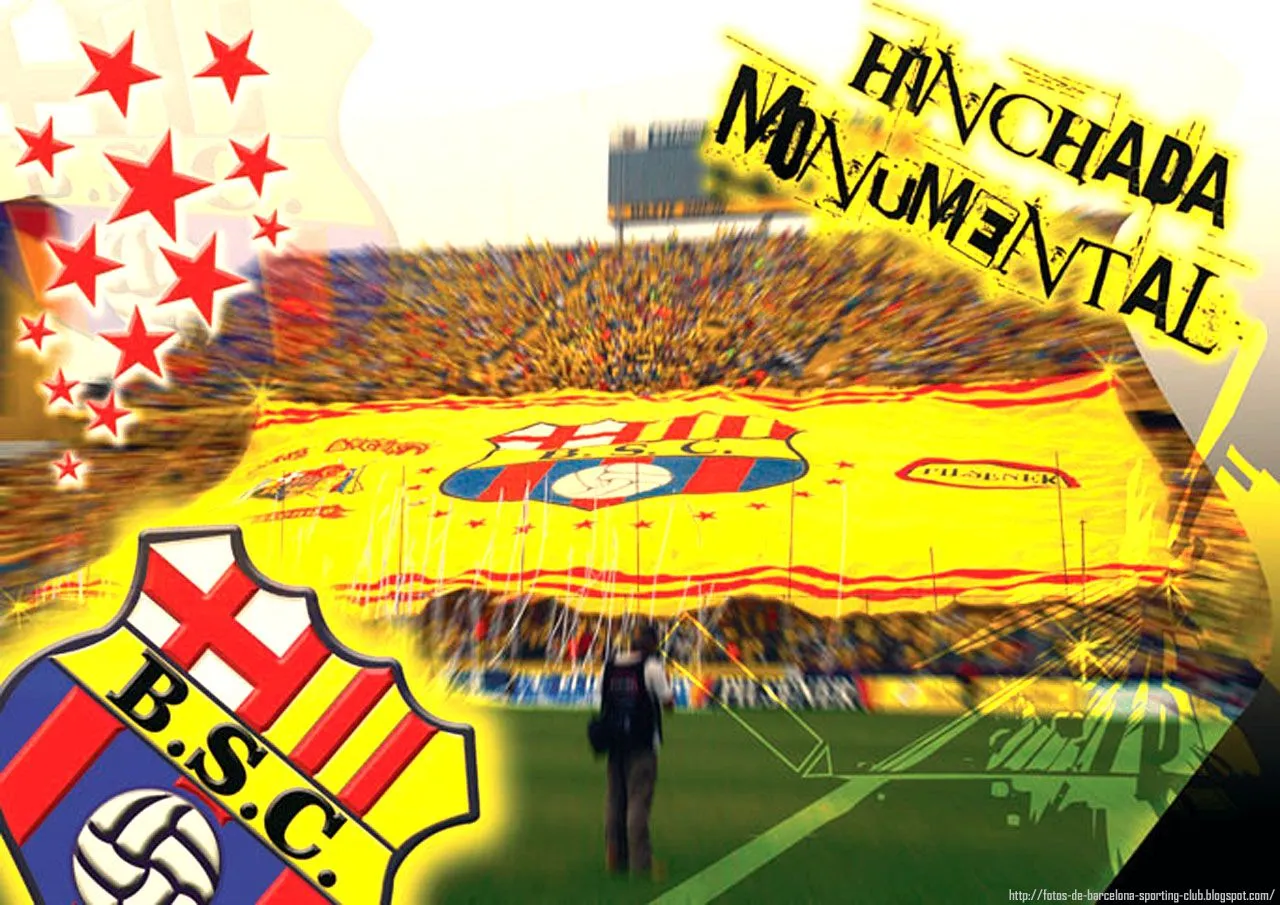 Afiches Carteles de Barcelona Sporting Club Guayaquil Ecuador ...