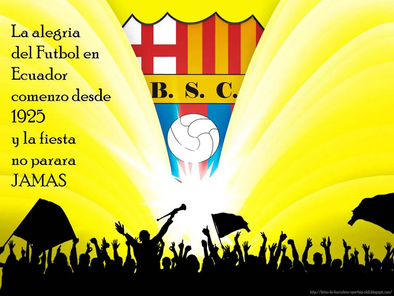 Afiches Carteles de Barcelona Sporting Club Guayaquil Ecuador ...