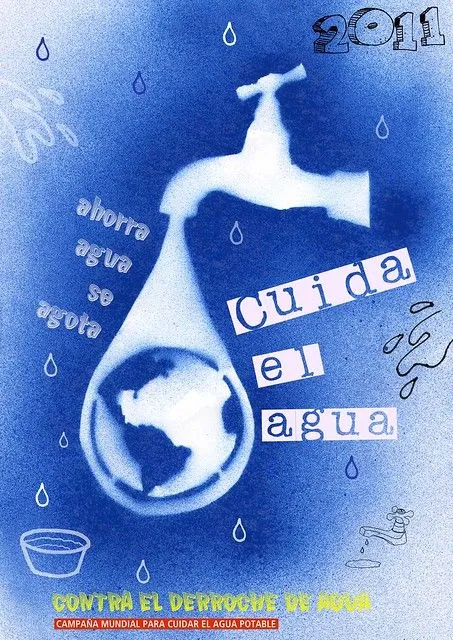 Afiche contaminacion del agua - Imagui