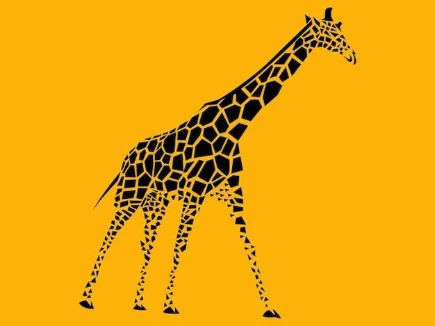 Africa animales jirafa vector | Descargar Vectores gratis