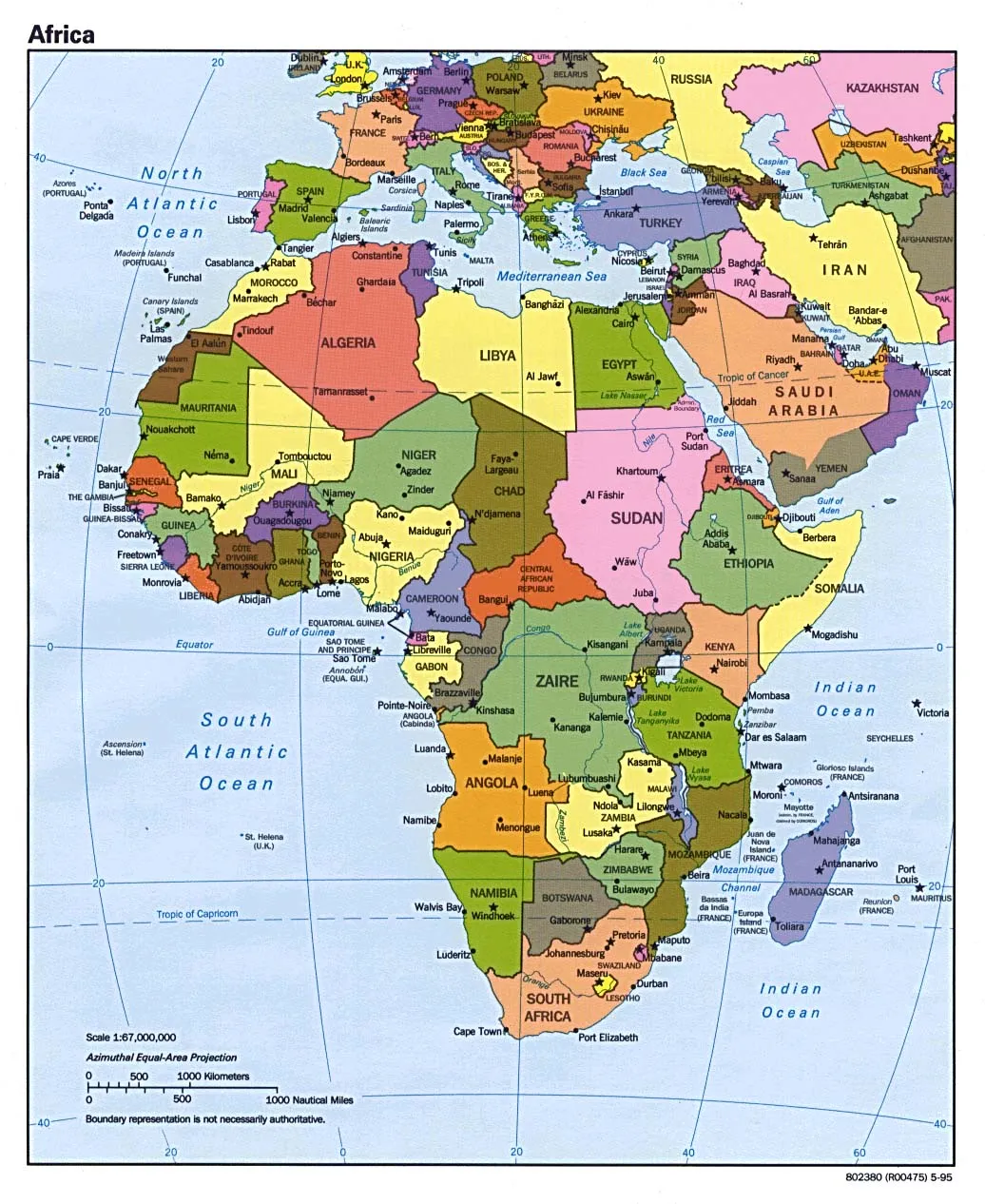 Africa Maps - Perry-Castañeda Map Collection - UT Library Online