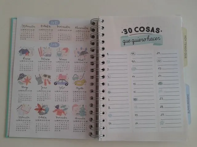 Mi agenda 2015 - 2016 de Mr Wonderful | Mariposa Sin Alas